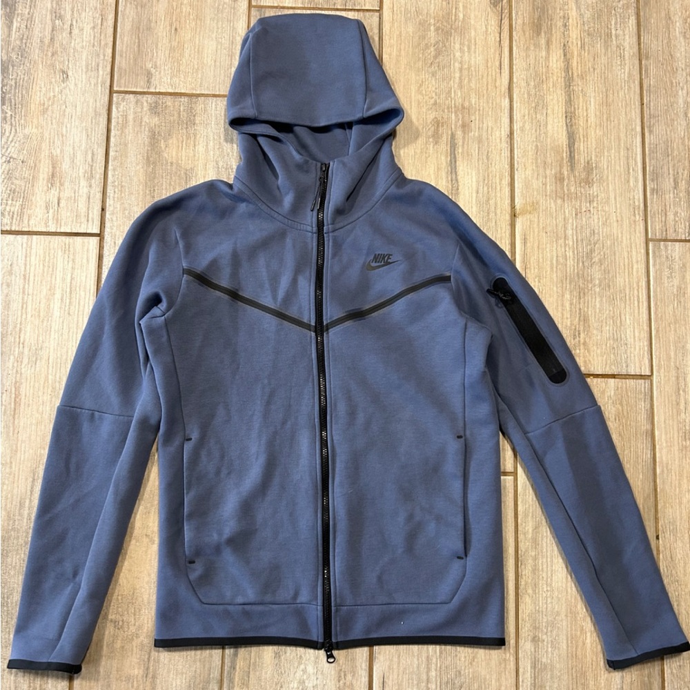 Diffused Blue Nike Sportswear Tech Fleece Full-Zip Jacket